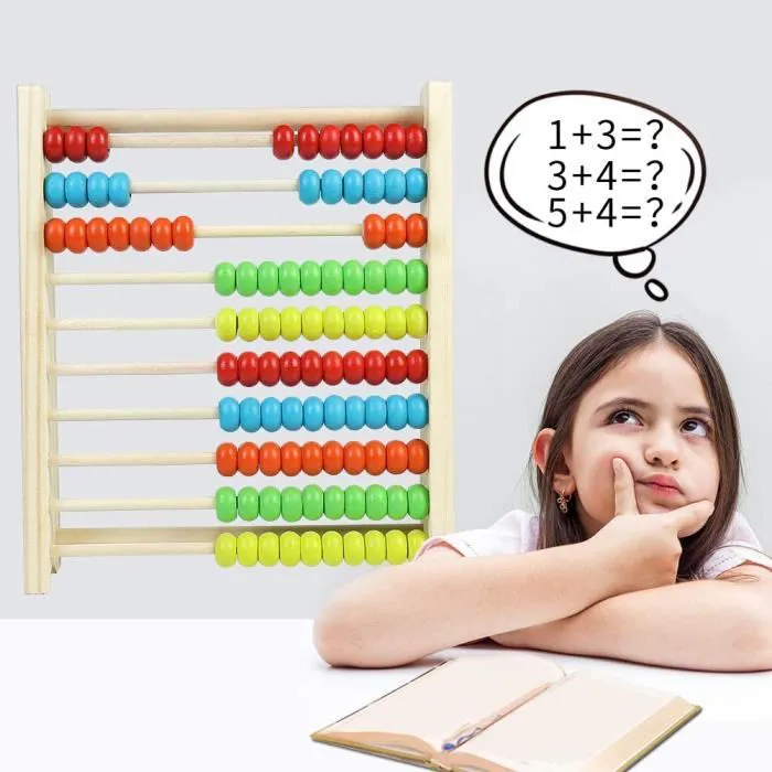 Boulier Abacus En Bois Lesjouets Ma