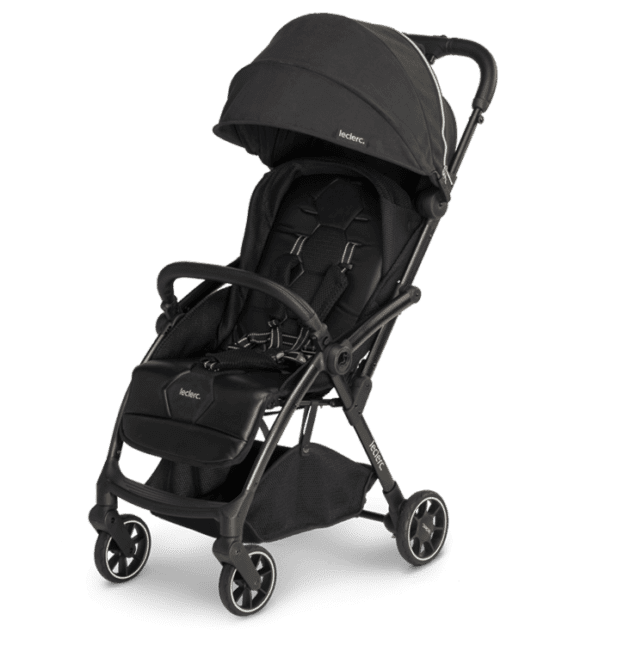 Poussette Hexagon - Carbon Noire - Leclerc