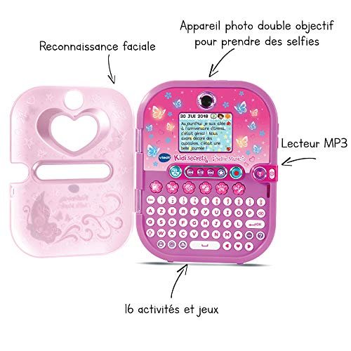 51aubfptgdl.jpg Vtech : KidiSecrets Selfie Music rose