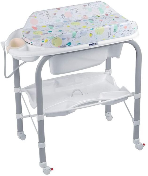 Table à langer avec baignoire Cambio Multicolore - Cam