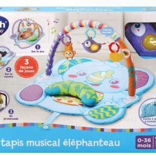 Mon Tapis Musical Éléphanteau Évolutif / 0-3 Ans – Vtech
