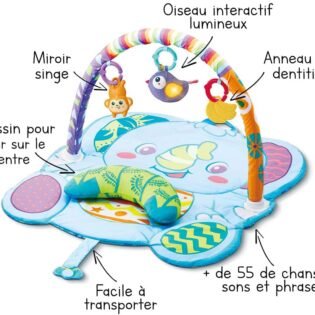Mon Tapis Musical Éléphanteau Évolutif / 0-3 Ans – Vtech