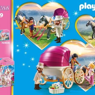 Calèche et couple royal Princess 70449 - Playmobil