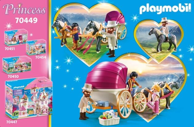 Calèche et couple royal Princess 70449 - Playmobil