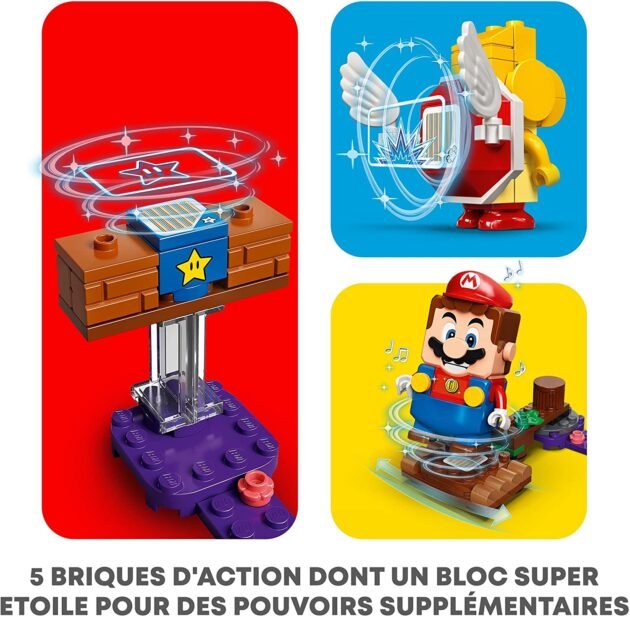 Super Mario Ensemble d’Extension Le Marais empoisonné de Wiggler - Lego