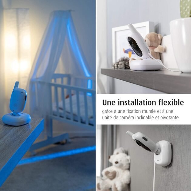 Babyphone Vidéo avec Écran Ecoute-Bébé TFT - Reer