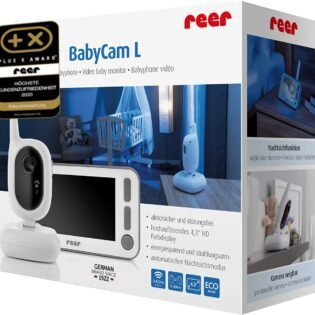 Babyphone Vidéo avec Écran Ecoute-Bébé TFT - Reer
