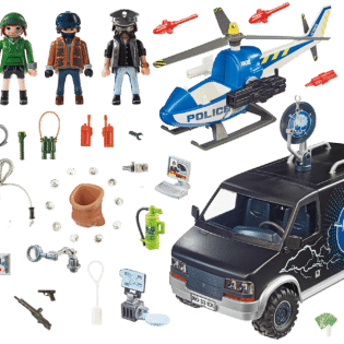 Camion de bandits et policier 70575- Playmobil