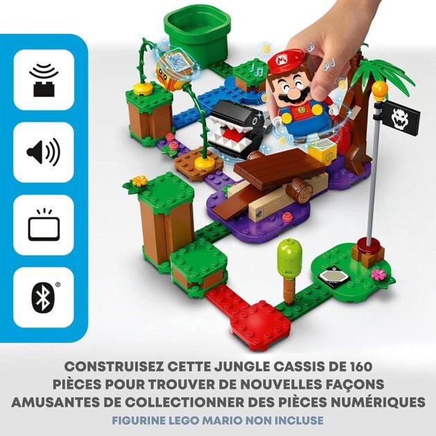 LEGO-71381-Super-Mario-Ensemble-dExtension-La-Rencontre-de-Chomp-dans-la-Jungle-Set-dextension-avec-Figurine-de-Brambal-.jpg Super Mario Ensemble d’extension La rencontre de Chomp dans la jungle - Lego