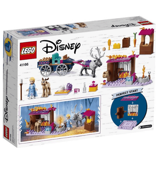 L’aventure en calèche d’Elsa -Frozen - Lego