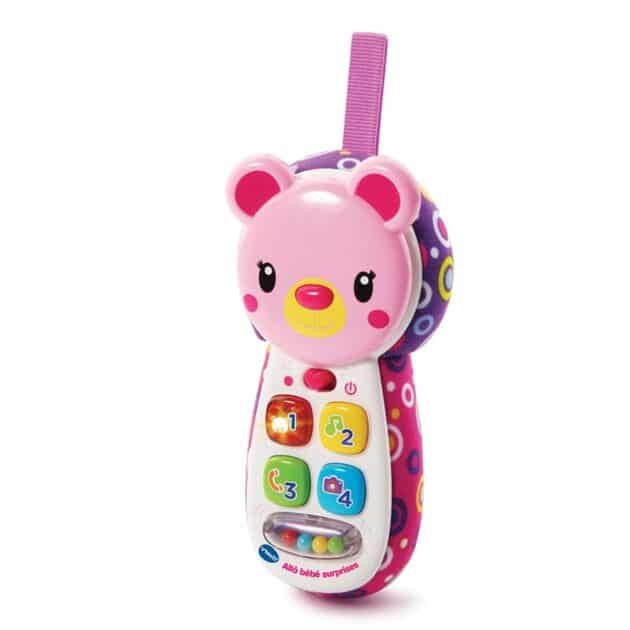 Vtech : Allô Bébé Surprises Rose