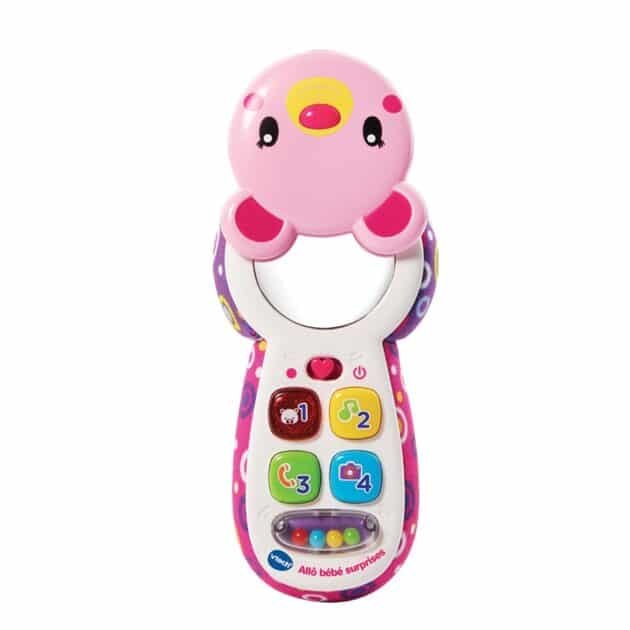 Vtech : Allô Bébé Surprises Rose