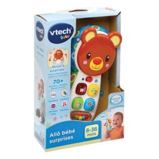 vtech :  Allô Bébé Surprises brun