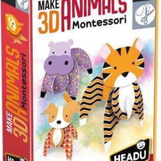 3D Animals Montessori- Headu