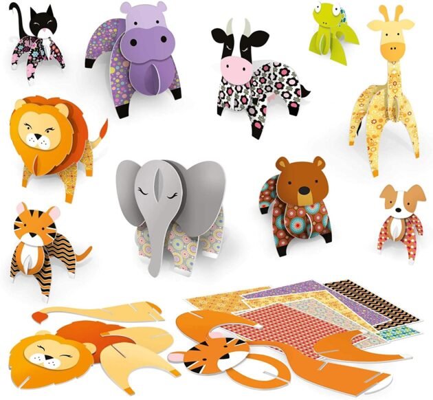 3D Animals Montessori- Headu