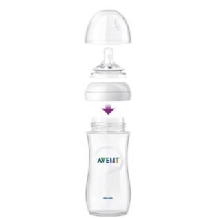 Biberon Natural 1mois+ 260 ml Bleu - Philips avent