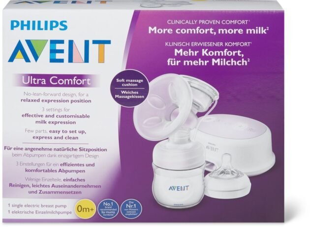 Avent Natural Tire Lait Electronique Simple 0% BPA