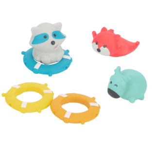 Compagnons de bain Rigolos Splash Boue (x3) - Badabulle