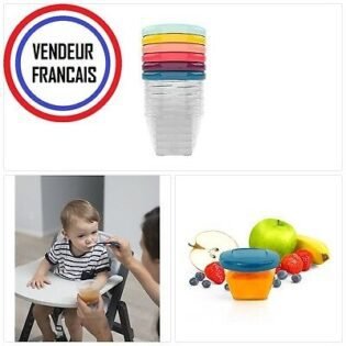 Babymoov : Babybols - Contenants alimentaire - 180ml (x6)