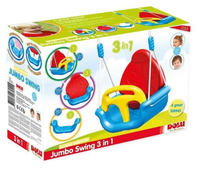 Portique balançoire 3 en 1 - Dolu