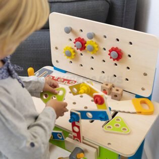 Master Banc de Travail en bois- Eurekakids