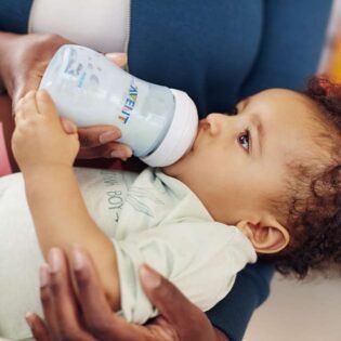 Biberon Natural 1mois+ 260 ml Bleu - Philips avent