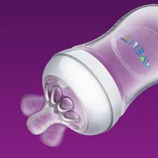 Biberon Natural 1mois+ 260 ml Bleu - Philips avent