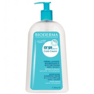 BIODERMA ABCDERM- Cold cream - Crème lavante nourrissante - 1L
