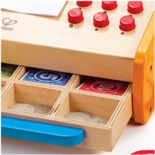 Hape - CAISSE ENREGISTREUSE- Eurekakids