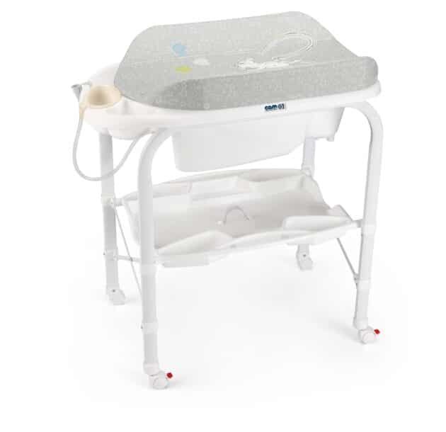 Table à langer avec baignoire Cambio Grise 242 - Cam