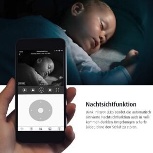 IP BabyCam  babyphone 330° - Reer
