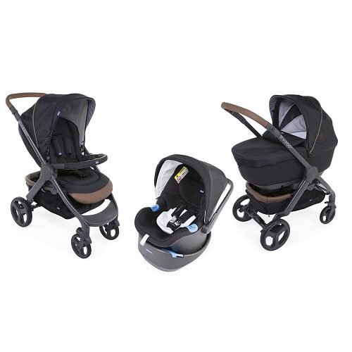 ch041412579.jpg Chicco - Pack poussette trio Style Go up Crossover - Pure black