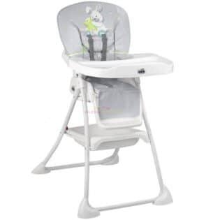 Chaise haute Mini Plus Grise - Cam