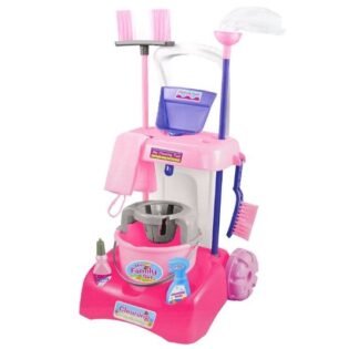 Chariot de nettoyage pour enfants.