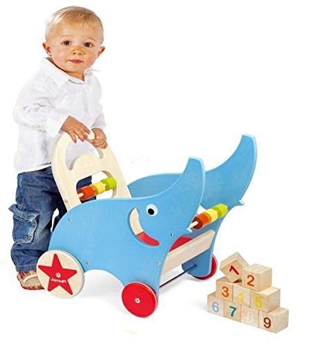 Chariot de marche Elphy Push'N Roll - Janod