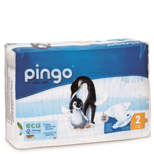 couches-1.png Couches écologiques respirantes Pingo Mini Taille 2 (3-6kg) 42 couches