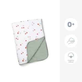 couverture-dream-75x100-cherries-green-doomoo-2.jpg Couverture Dream 75X100 Cherries Green- Doomoo