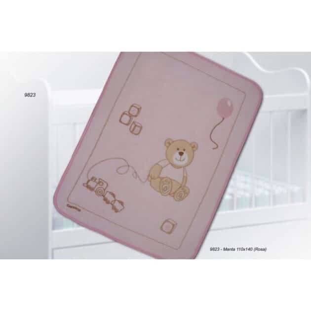 Couverture pour bébé ourson - Gamberitos