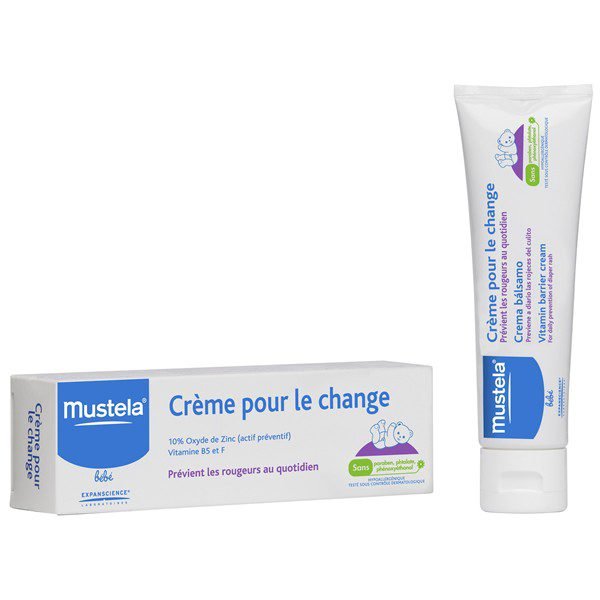Crème pour le Change 1 2 3 Mustela 100ml, Univers Bébé Puériculture Maroc