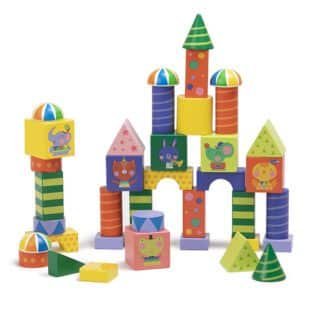 CUBES EN BOIS CIRCUS - Eurekakids