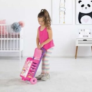 Chariot Unicorn avec set de cuisine - Dolu