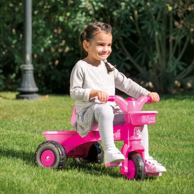 Licorne Mon Premier Tricycle Avec Poignée Parentale - Dolu