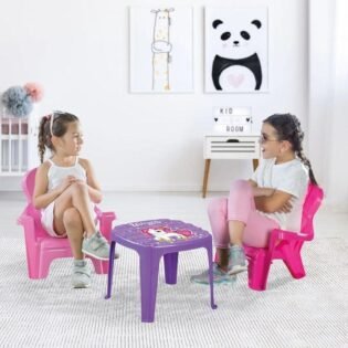 dolu2503unicorntableand2chairsset_forgirls2.jpg Ensemble Table et deux Chaises UNICORN - Dolu