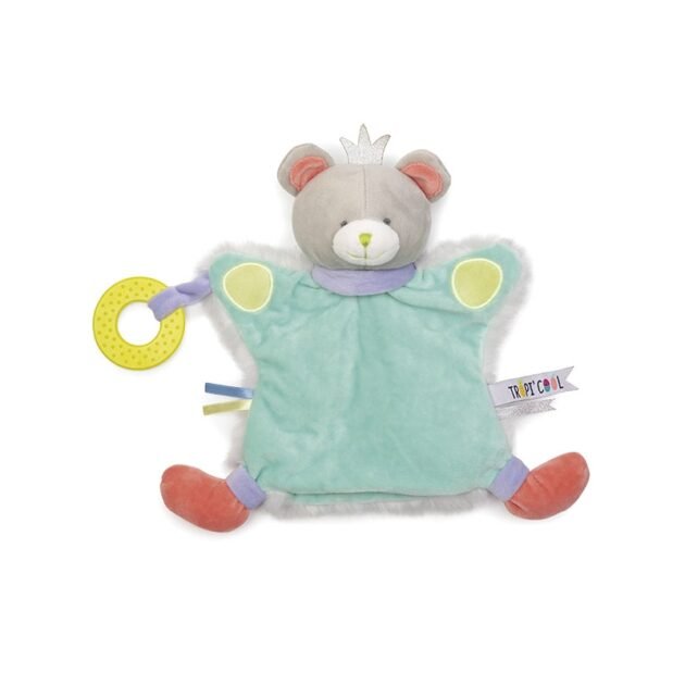 Marionnette & Doudou 2 en 1 Doudou Ours- Eurekakids