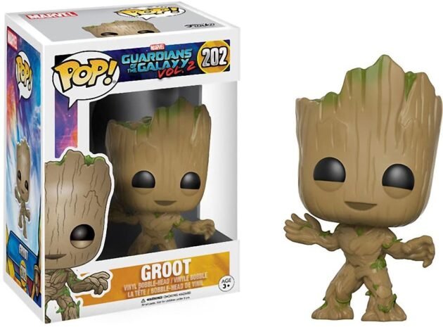 funko-pop-guardian-galaxy.jpg Marvel Groot : Gardiens de la Galaxie 2 Figurine vinyle - Funko POP!