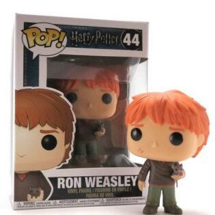 Vinyle Harry Potter-Ron Weasley with Scabbers - Funko Pop!