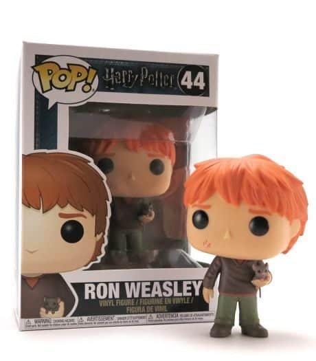 Vinyle Harry Potter-Ron Weasley with Scabbers - Funko Pop!