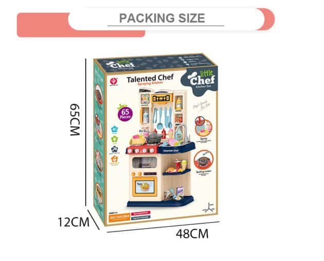 Cuisine Talented chef 65pcs - Rouge