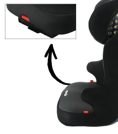 Siège auto isofix RACER – Groupe 1/2/3 (9-36kg) – Nania Silver