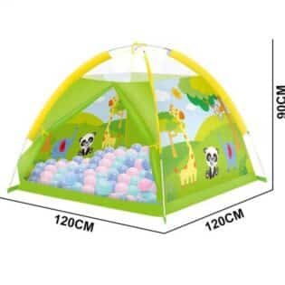 Cartoon Tent + 100 balles